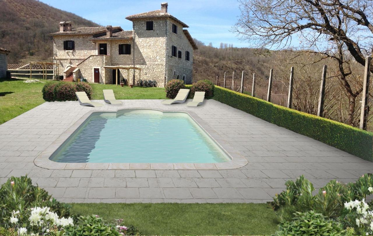 Agriturismo La Commenda-Adults Only กาสเชีย ภายนอก รูปภาพ